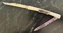 Beautiful Graham Clayton Digby's Kelham Island Large Ivory 2 Blade Folding Knife, Sheffield England