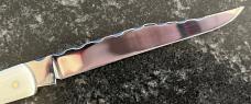 Beautiful Graham Clayton Digby's Kelham Island Large Ivory 2 Blade Folding Knife, Sheffield England