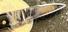 Rare Miniature Ackermannchen Switchblade Knife, INOX Over Patent, By Donimo Mazzoli In Italy 