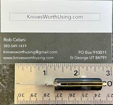 Rare Miniature Ackermannchen Switchblade Knife, INOX Over Patent, By Donimo Mazzoli In Italy 