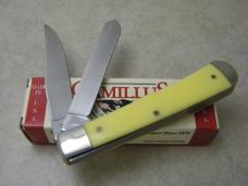 Camillus New York USA 717Y  "Yello-Jaket" Trapper Knife NIB