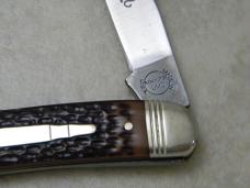 Remington UMC USA 1987 Bone R1613 "The Fisherman" Bullet Toothpick Knife in Box