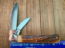A.G. Russell Folding Hunter Sambar Stag Early 90’s Seki Japan 