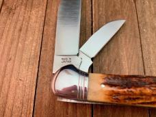A.G. Russell Folding Hunter Sambar Stag Early 90’s Seki Japan 