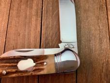 A.G. Russell Folding Hunter Sambar Stag Early 90’s Seki Japan 