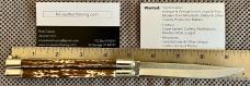 Vintage Valor Balisong Butterfly Knife, Japan, Model 586, With Original Box, Unused 