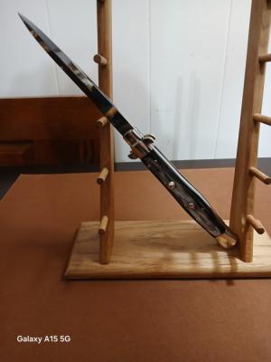 AGA CAMPOLIN 13" WASP PICKLOCK FLATGUARD BUFFALO HORN LIMITED EDITION 2019