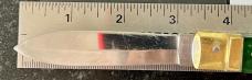 Dagger Blade Mexico Bullfighter Lever Lock Switchblade Knife, Japan