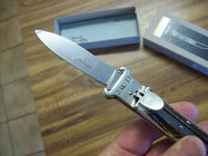 Hubertus Knife Shellpuller Patronenzieher Solingen Germany Stag/Antler Large Size 11 UNUSED NIB.