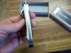 Hubertus Knife Shellpuller Patronenzieher Solingen Germany Stag/Antler Large Size 11 UNUSED NIB.