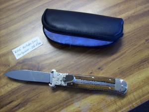 Hubertus Knife Shellpuller Patronenzieher Mastadon Ivory 1 of 1 Solingen Size 11 Vessella UNUSED!