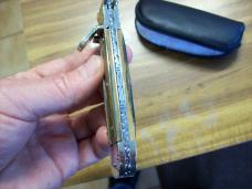 Hubertus Knife Shellpuller Patronenzieher Mastadon Ivory 1 of 1 Solingen Size 11 Vessella UNUSED!
