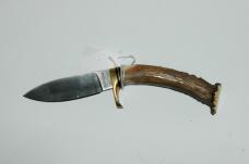 Vintage Wolverine Stag Fixed Blade New in Box