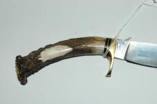 Vintage Wolverine Stag Fixed Blade New in Box
