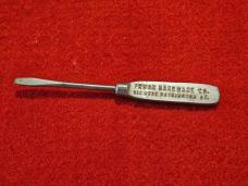 Vintage "Winchester Store" All Metal Screwdriver 1920's Prunk Hardware Indianapolis