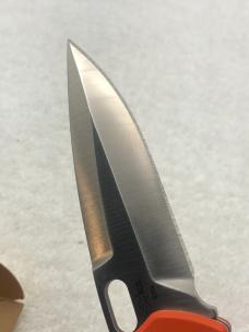 Buck Impact Push Button Automatic Knife 0898ORS New In Box Made In USA Discontinued