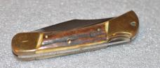 Wingen/Puma Folder Lock Back 1970's Gnarly Stag Never Used Mint Blade Tight 4 1/4" Closed 