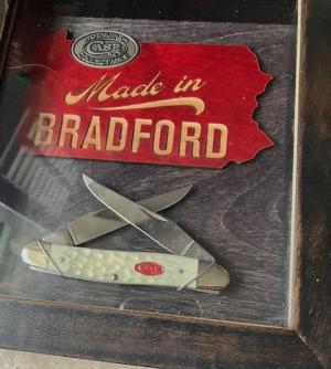 CASE BRADFORD MUSKRAT IN FACTORY DISPLAY
