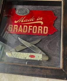 CASE BRADFORD MUSKRAT IN FACTORY DISPLAY