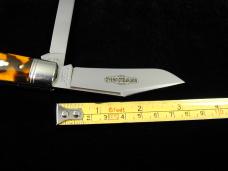 Great Eastern Northfield Cutlery Smooth Tortoise Acrylic Oil Field Jack Knife 861219 Made In USA
