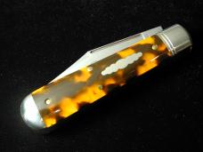 Great Eastern Northfield Cutlery Smooth Tortoise Acrylic Oil Field Jack Knife 861219 Made In USA