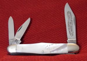 KISSING CRANE GENUINE PEARL WHITTLER 1970'S CHECK OR MONEY ORDER