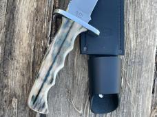 BUCK CUSTOM 124 FRONTIERSMAN CUSTOM LEROY REMER MAMMOTH IVORY