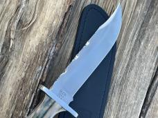 BUCK CUSTOM 124 FRONTIERSMAN CUSTOM LEROY REMER MAMMOTH IVORY