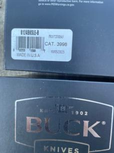 BUCK CUSTOM 124 FRONTIERSMAN CUSTOM LEROY REMER MAMMOTH IVORY