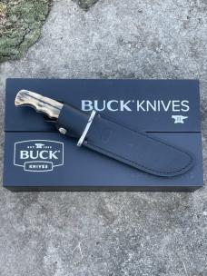 BUCK CUSTOM 124 FRONTIERSMAN CUSTOM LEROY REMER MAMMOTH IVORY