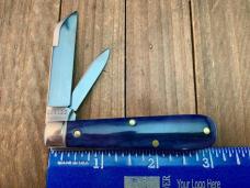 Great Eastern Cutlery Northfield Boys Knife #14 Navy Blue Smooth Bone 2023