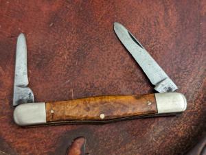 Vintage Enterprise Cutlery Half Whittler Pocket Knife