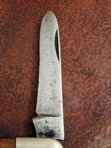 Vintage Enterprise Cutlery Half Whittler Pocket Knife