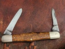 Vintage Enterprise Cutlery Half Whittler Pocket Knife