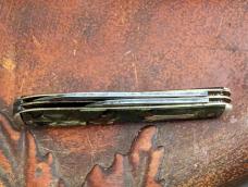 Catskill Knife Company Green Handle Trapper