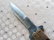 Vintage 80's Taylor Seto Japan Golden Dragon Brass Balisong