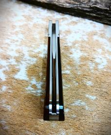 NIB RoseCraft Blades Loosahatchie Jack Yellow Sandalwood RCT010-YW D2 Clip Point