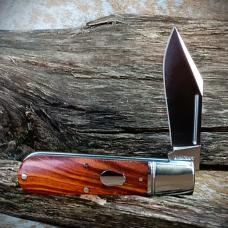 NIB RoseCraft Blades Loosahatchie Jack Red Sandalwood RCT010-RW D2 Clip Point