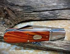 NIB RoseCraft Blades Loosahatchie Jack Red Sandalwood RCT010-RW D2 Clip Point