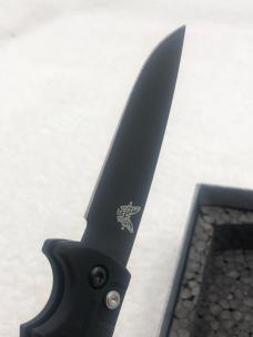 Benchmade 2551BK Mini Reflex II Push Button Automatic Knife Made In USA NIB Discontinued