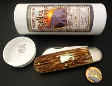 Great Eastern Cutlery #36 Elephant Toenail Clipper India Jigged Bone GEC 363122