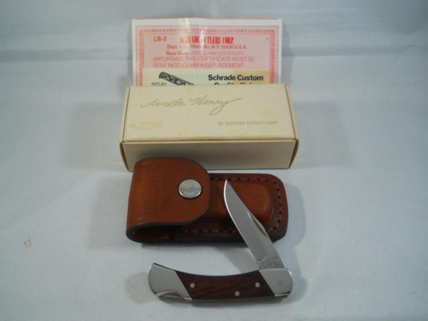 Schrade Uncle Henry LB3 USA Mint