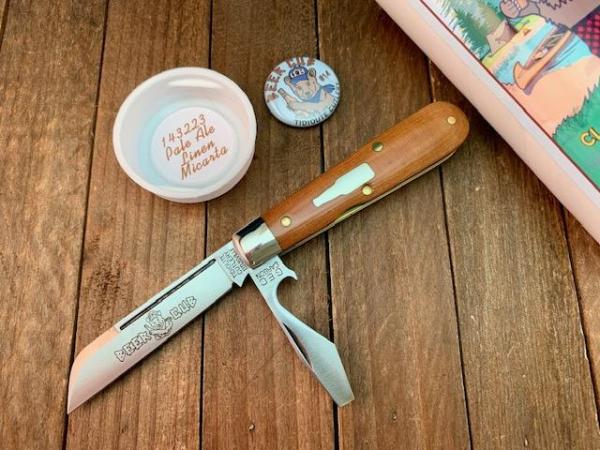 Great Eastern Cutlery Tidioute #14 Beer Cub Boys Knife Pale Ale Linen Micarta 2023