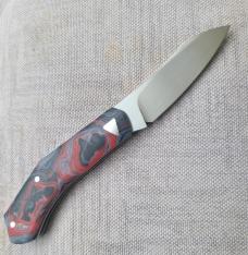Patrick Junio Rocky, Romano's pattern, 3.75" closed..14C28N...Gcarta scales..video up...coa/slip