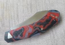 Patrick Junio Rocky, Romano's pattern, 3.75" closed..14C28N...Gcarta scales..video up...coa/slip