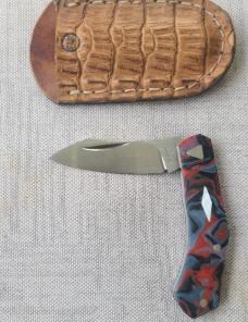 Patrick Junio Rocky, Romano's pattern, 3.75" closed..14C28N...Gcarta scales..video up...coa/slip