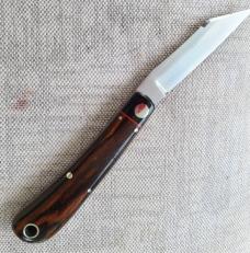 Kroo Rhino...Ironwood.Rwl34.3.75.Oryx Horn bolsters.filework.spacers..liners.lanyard tube coa/slip