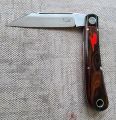 Kroo Rhino...Ironwood.Rwl34.3.75.Oryx Horn bolsters.filework.spacers..liners.lanyard tube coa/slip