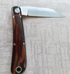 Kroo Rhino...Ironwood.Rwl34.3.75.Oryx Horn bolsters.filework.spacers..liners.lanyard tube coa/slip