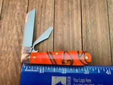 Great Eastern Cutlery Tidoute #14 Crown Lifter Boys Knife Orange Crush Acrylic 2023